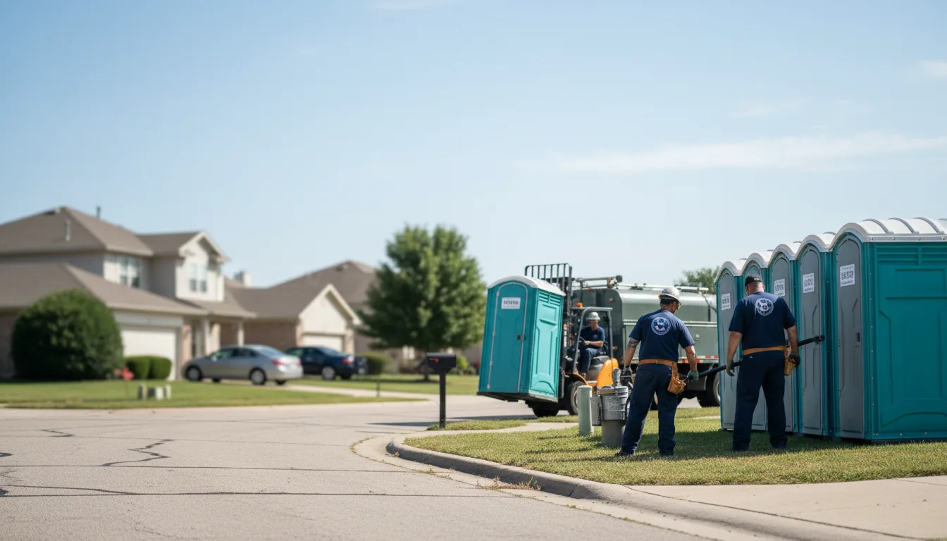 Porta Potty Rental in Earlham, IA near me